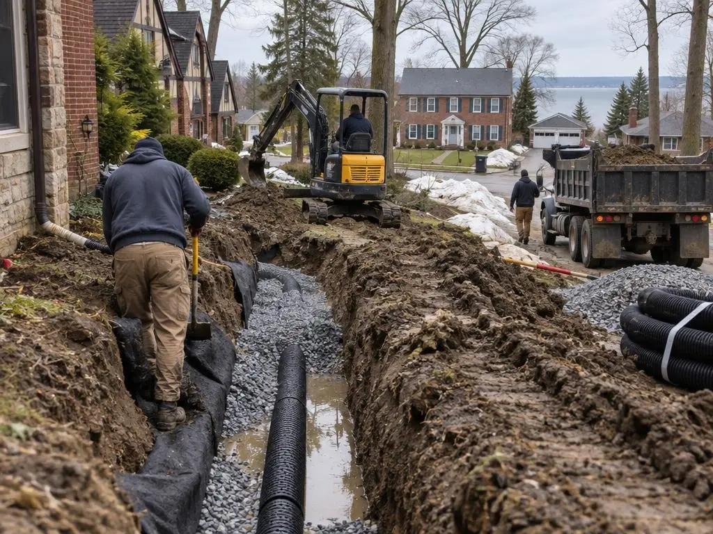 French Drain Systems in Cleveland, OH